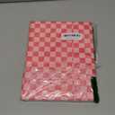 Wazzasoft for iPad 10th Generation Case with Keyboard - for iPad A16 Cases Pencil Holder 10.9 Inch Cover Women Girls Cute Girly Checkered Unique Design Funda for Apple Tablet 10th/11th gen (Pink Plaid)