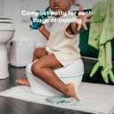 Frida Baby 3-in-1 Grow-With-Me Toddler Potty Training Toilet, Toddler Potty, Toilet Topper Training Seat and Step Stool, Easy-to-Clean Potty Training System