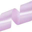 50 Yards 1 1/2 Inch Lilac Satin Ribbon, Single Face Polyester Solid Color Craft Fabric Ribbon for Handmade Roses, Gift Wrapping, Bouquets, Wedding, Christmas, and Party Decoration