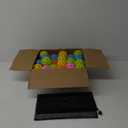 Navona 40 Pack Premium 40-Holes Multicolor Outdoor Pickleball Balls, Meet USAPA Official Requirement, Perfectly Balanced, High Bounce True Flight, Durable Outdoor Pickleball Set