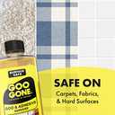 Goo Gone Adhesive Remover - 8 Ounce - Surface Safe Adhesive Remover Safely Removes Stickers Labels Decals Residue Tape Chewing Gum Grease Tar (Pack of 2)