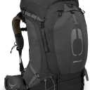 Osprey Atmos AG 65L Men's Backpacking Backpack, Black, L/XL, Large-X-Large