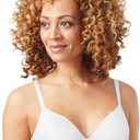 Bali Women's One Smooth U Ultra Light Illusion Neckline Underwire Bra, White, 38D