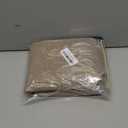 Toilet Rugs U Shaped Bathroom Rug,Machine Washable Non Slip Quick Dry Super Absorbent Ultra Thin Toilet Mats for Bathroom Toilet.Beige,1'8"x2'(20x24inch)