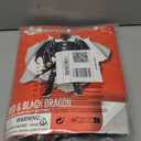 Morph Black Red Dragon Costume Kids Dragon Costume for Boys Jumpsuit Halloween Costumes for Kids S (4-6Y)