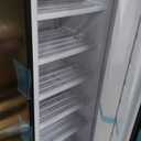 Frigidaire Upright Freezer, 6.5 cu. ft., Deep Freeze, Vinyl Coated Metal with Wire Shelving, Compact for Kitchen, RV, Dorm, Cabin, and Trailer, Platinum Design Series, Silver - 21D x 23W x 56H