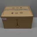 KCO Lighting Mid Century Modern Kitchen Island Pendant Lighting Gold 1-Light Amber Glass Globe Pendant Light Brushed Brass Large Living Room Pendant Light Fixture (2 Pack)