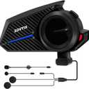Motorcycle Helmet Headset 8 Riders Communication System X8 Intercom with Music Sharing/HiFi Sound/3 EQ Music Modes/DSP&CVC Noise Cancellation/IP67/FM Radio/Wake up Siri (Carbon Fiber)