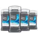DOVE MEN + CARE Deodorant Stick for Men Clean Comfort 4 Count Aluminum Free 72-Hour Odor Protection Men's Deodorant with 1/4 Moisturizing Cream 3 oz (Pack of 4)