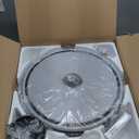 42'' Retractable Ceiling Fan with Lights, Smart Ceiling Fan Light with Bluetooth Speaker, App Control for Dimming & RGB Color Change Reversible Bedroom Living Room (Black)