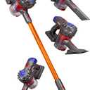 Toy Vacuum for Toddlers 3, Kids Vacuum Cleaner Set That Really Works Working, Baby Play Vacuumm-Cordless Real Suction, Housekeeping Keeping Girl Boys (Blue)