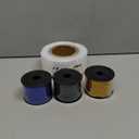 3pcs 100yard Ribbon, Blue, Black, Yellow 