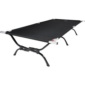 Teton Outfitter Camping Cot, Heavy-Duty Oversized Folding Cot for Adults, Comfortable Elevated Sleeping Bed, Easy Setup, XXL