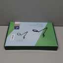 LED Magnifier Desk Lamp with Stand, 3 Color Modes & Stepless Dimming 5-Diopter Glass Lens, Adjustable Swivel Arm - Magnifying lamp for Close Work, Repair, Crafts, Reading - Long