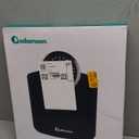 Adamson Hybrid 2-in-1 Analog & Digital Weighing Scale for Body Weight up to 400lbs - Thick Tempered Glass - Extra Large Display - Easy to Read Digital Bathroom Scale - New (Blue)