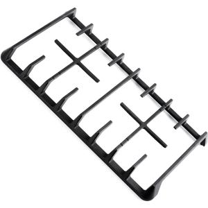 DG94-00937A Stove Grates Replacement for Samsung Gas Range Surface Burner Grate Cast Iron Side Grate for NX58H5600SS NX58H9500WS Gas Range Parts Side Cooktop Left Right Wok Grate 1 Pack