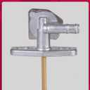 Fuel Valve Petcock Fit for Honda Recon 250 1997-2024/Rancher 350 2000-2006/Rancher 400 420/Foreman 400 450 500/Foreman Rubicon 500 with Lever Screw