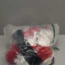 dgdgbaby Santa Claus Costume for Men Women Adult - 9pc. Deluxe Costume Santa Suit Outfit (3X-Large, Maroon)