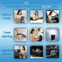 Car Drying Towel  Microfiber Car Towels 1300 GSM  Microfiber Cleaning Cloth (16" x 16") with a Stylish Protective Case  Multi-Purpose