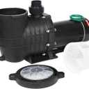 2.0HP 114GPM Swimming Pool Pump 110V/220V Dual Voltage Garden InGround and Above Ground Pool Water Pump with Strainer Filter Basket