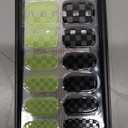 ohora Semi Cured Gel Nail Strips (N Racer) - Green, Patterned, Works with Any UV/LED Lamps, Salon-Quality, Long Lasting, Easy to Apply & Remove