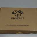 PHOEPET No Pull Dog Harness Medium Reflective Front Clip Vest with Handle,Adjustable 2 Metal Rings 3 Buckles,[Easy to Put on & Take Off](M, Blue)