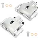 cciyu 18-B4836 18-B4837 Rear Left + Right Brake Calipers W/Bracket For Chrysler For Aspen 2007-2009,For Dodge For Durango 2004-2009,For Dodge For Ram 1500 2002-2010,For Ram For 1500 2011-2018