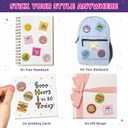 Sticker Maker 90 Refill Kit - Make Your Own 3D Stickers for Kids - DIY Arts and Crafts for Kids Ages 6-10 - Creative Craft Kits Gifts for Girls Boys Year Old Classroom Rewards