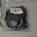 Reusable Shower Cap for Women, Large Waterproof Shower Bonnet Washable Elastic Band Bath Accessories Hair Hat for Long Hair, Braids(Black)