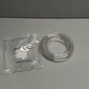 DERNORD PVC Tubing 1/4"ID X 3/8"OD Flexible Clear Vinyl Hose 10 Feet for Food Grade