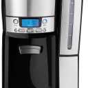 Hamilton Beach (47950) Coffee Maker with 12 Cup Capacity & Internal Storage Coffee Pot, Brewstation, Black/Stainless Steel (Black and Silver)