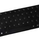 Raised Keyboard Cover for Long Nails, Heart Shaped Keyboard Protective Cover Nail Beauty Keyboard Compatible with HP EliteBook x360 G9 14" etc. (Black)