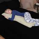 Crescent Multiple Colors  Zippered Body Pillowcase- 200 Thread Count 21"x 54" (Beige)