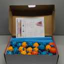 BZseed Fort Building Kit for Kids DIY Play Tent & STEM Construction Toys Ultimate Indoor/Outdoor Fort Building Activities for Boys & Girls Ages 4-15 Educational Creative Toy Birthday & Festival Gift