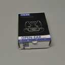 Ultra Open Ear Earbuds - Ergonomic Clip-On Earbuds, Bone Conduction Over-The-Ear Headphones with Waterproof Design and Secure Fit for Small Ears, Crystal Silver