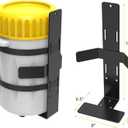 Water Cooler Mount Rack, 5 Gallon Steel Water Beverage Cooler Holder Compatible with Trailers, Truck, Cart, UTV, Mower or Landscape Trailer