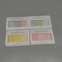 Monolike Color Palette Sticky Grid 300 B Set 4p - Self-Adhesive Memo Pad 30 Sheets