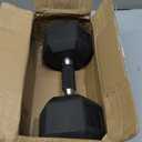 CAP Barbell Coated Hex Dumbbell Weight - Single | 10-120 lbs | Multiple Options