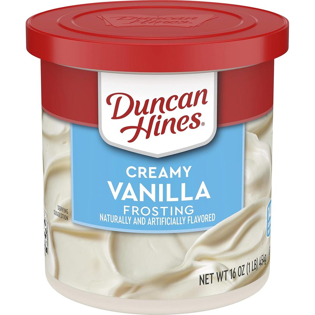Duncan Hines Creamy Vanilla Flavored Frosting, Easter Baking, 16 oz.