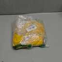 Lukovee Dog Raincoat, Adjustable Dog Rain Jacket with Clear Hooded Double Layer for Large Medium Small Dogs Puppies, Waterproof Rain Coat Poncho with Reflective Storage Pocket & Rim (Yellow,M)