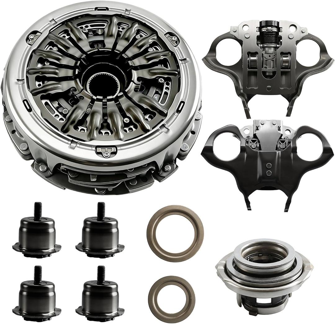 Automatic Dual Clutch Transmission Kit with Dual Clutch Transmission Fork, Fit for Hyundai Veloster 2012 2013 2014 2015 2016 2017, L4 1.6L Replace # 41200-2A001, 412002A001, 41470-2A000, 412002A000