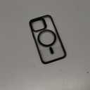 ESR for iPhone 14 Pro Case, Compatible with MagSafe, Shockproof Military-Grade Protection, Yellowing Resistant, Magnetic Phone Case for iPhone 14 Pro, Classic Hybrid Case (HaloLock), Clear Black