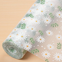 Cooyes Shelf Liner – Premium Non-Adhesive Cabinet & Drawer Liner for Kitchen – Waterproof Shelf Paper with Modern Pattern – Durable EVA Cabinet Mat – Easy to Cut. 11.8"W x 118"L