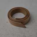 Dangerous Threads Natural Veg Tan 8/9 ounce Leather Belt Blank, Long Strip 1.5" x 60"