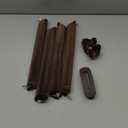 Heatless Curls Overnight Hair Curlers - 4 Pcs No-Heat Curling Rod to Sleep In and Shower Cap,Velvet Hair Rollers with Satin Wrap (new packaging)