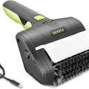 Cordless Rechargeable Grill Brush PURAMI Safe Grilling Rescue Gift No Shedding Bristles, 360 Rotating Cleaner Brush, Lithum 8V 700r/min Heavy Duty BBQ Accessories for Grill bot