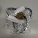 10 Inch Modern Ceiling Light, 24W LED Dimmable Ceiling Light with Remote Control, 3000-6000K Color Temperature Adjustable, Black Small Chandelier for Bedroom, Entryway, Hallway, Kitchen