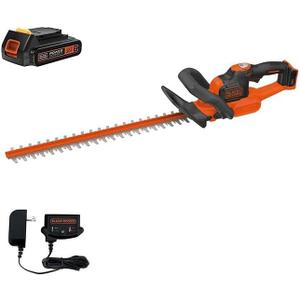 Generic 20V MAX Cordless Hedge Trimmer with Power Command Powercut, 22-Inch (LHT321FF), Black&Orange