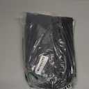 Black Shower Curtain Liner 70x72 inch for Bathroom Waterproof and Heavy Duty Bath Shower Curtain with 3 Weights