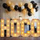 4 Pcs 3 ft HOCO Decorations 2026 Homecoming Light up Letters